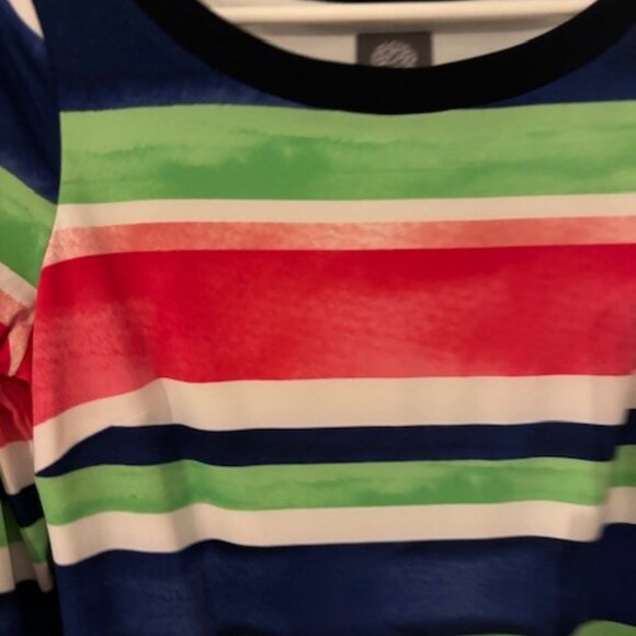 Vince Camuto striped dress size 8 - Picture 2 of 3